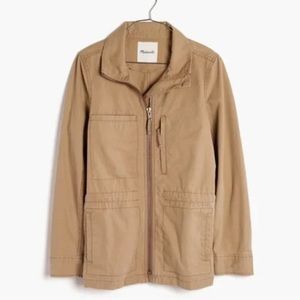 Madewell Fleet Jacket in Light Latte S